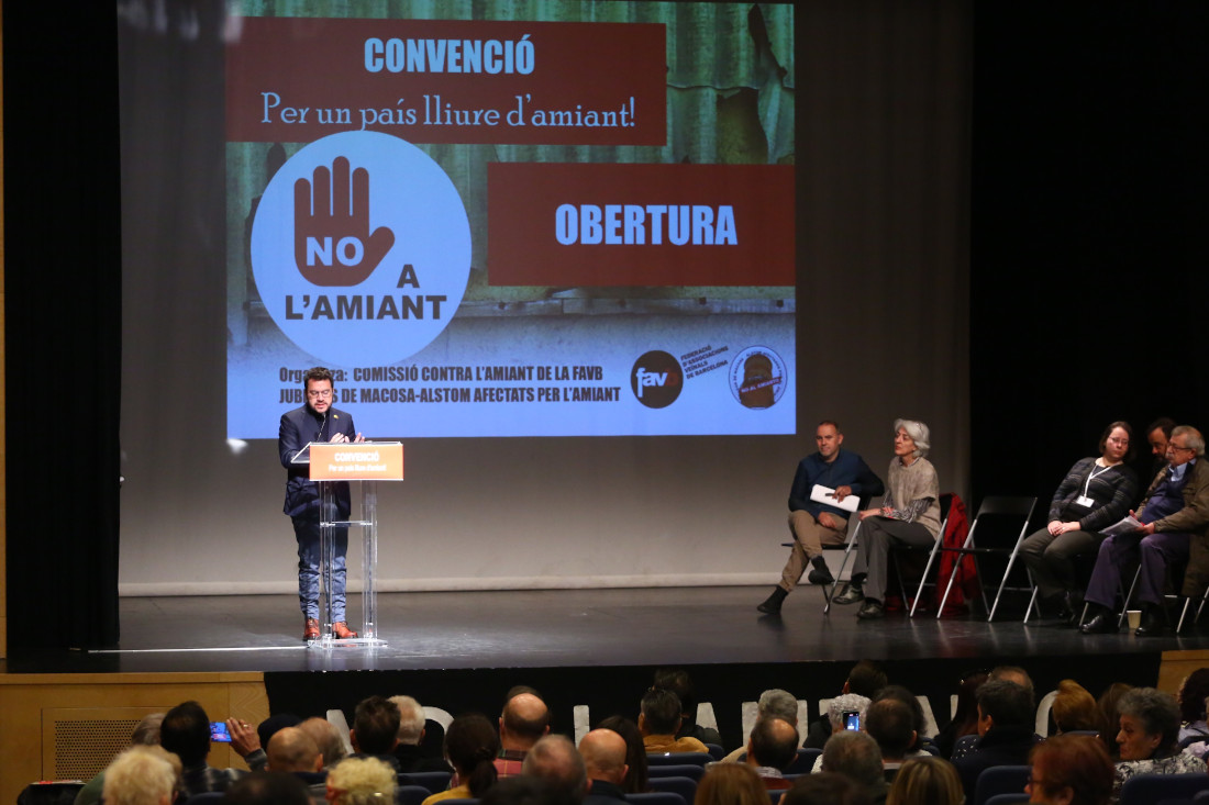 La Generalitat anuncia un fons de 10 milions per a l'erradicació de l'amiant